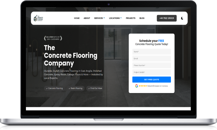 the concrete flooring company
